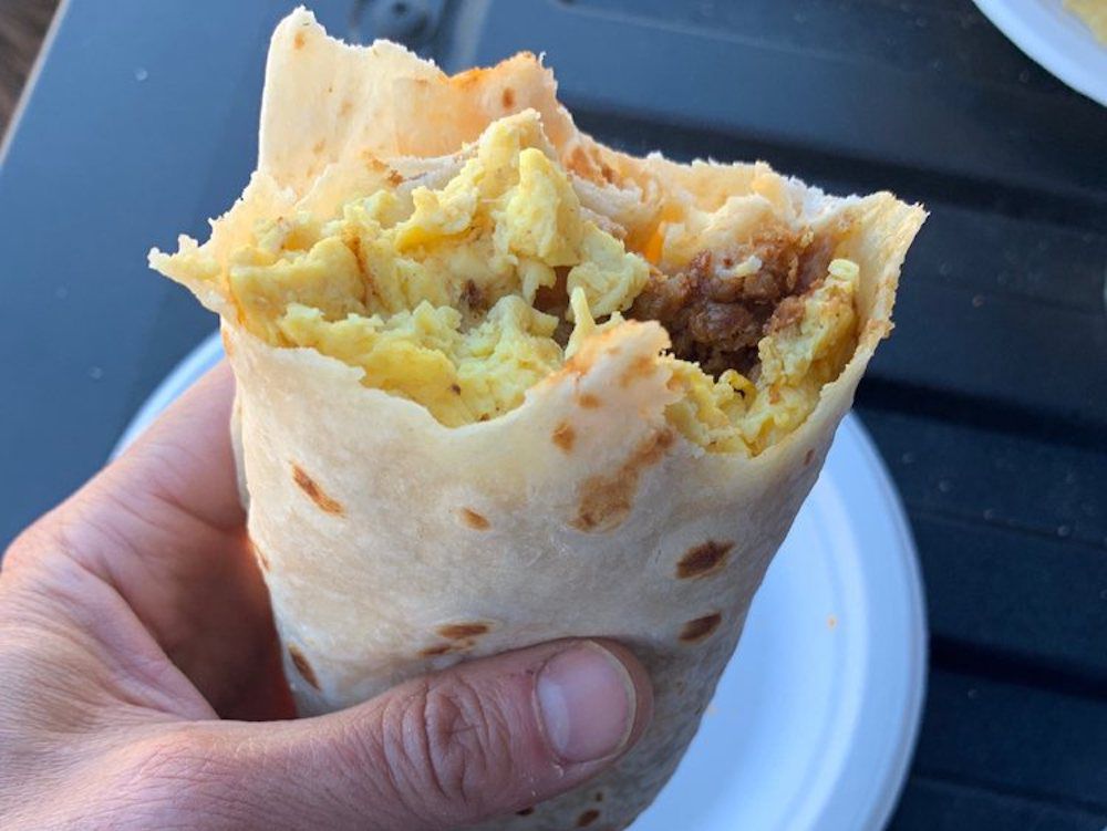 El Chavo Taqueria Boise Breakfast Burrito