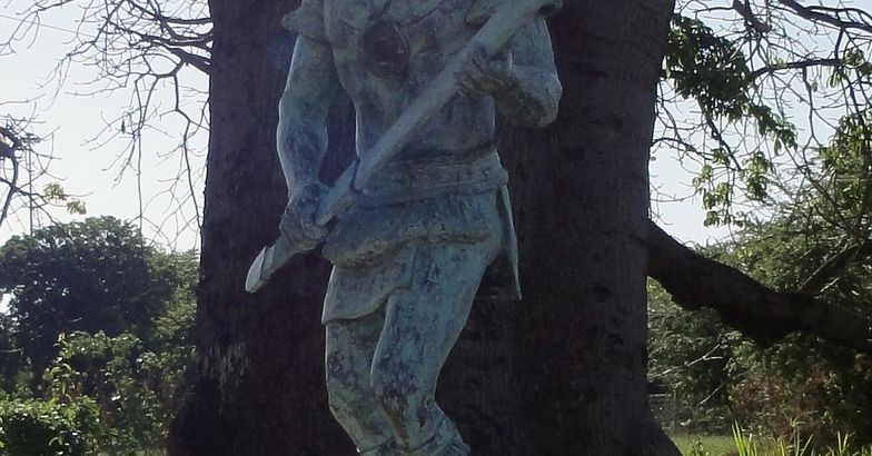 taino statue in ponce, puerto rico