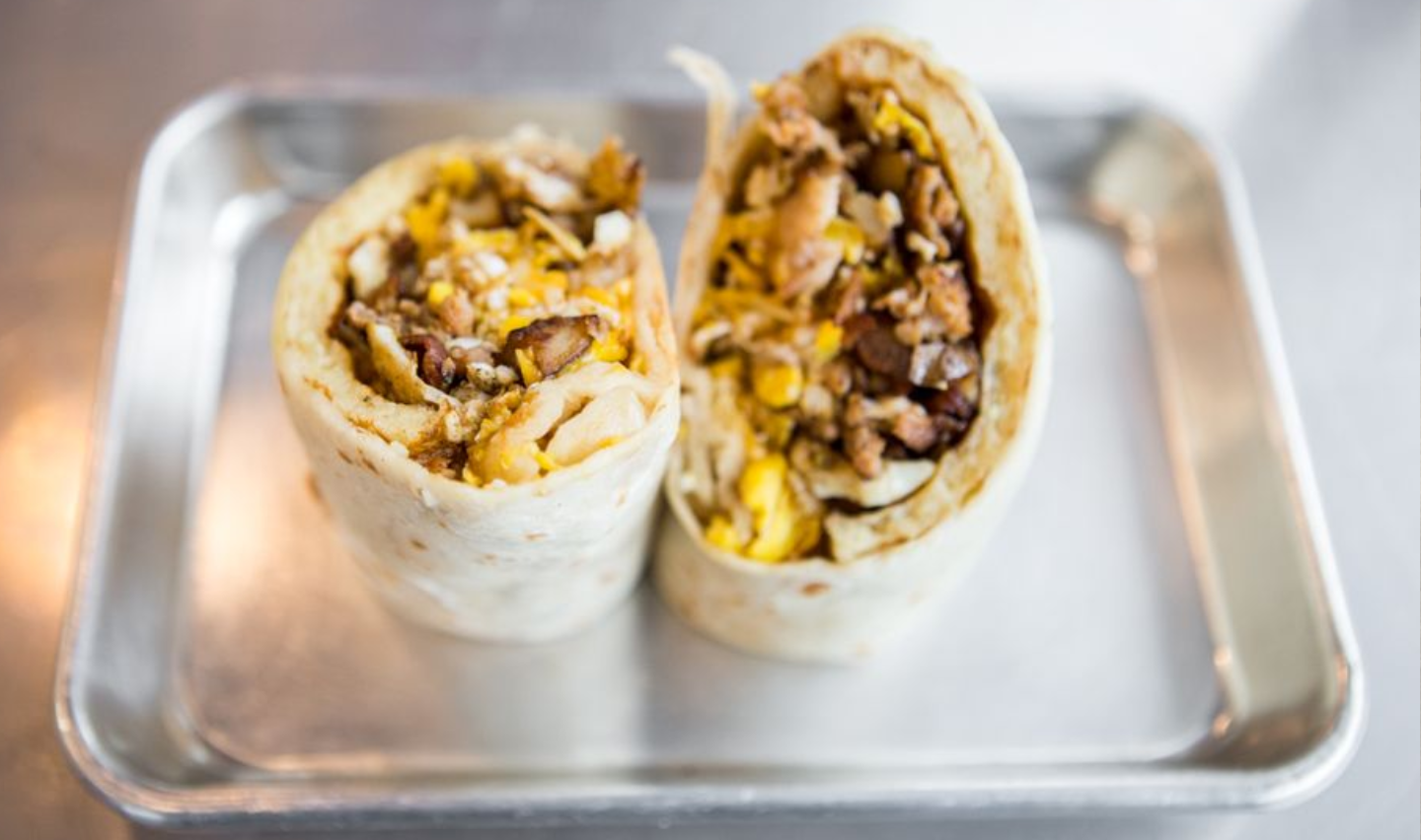 Estela's Fresh Mex Burrito