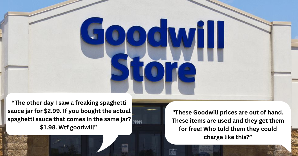 Is Goodwill Too Expensive? Some Shoppers Seem To Think So