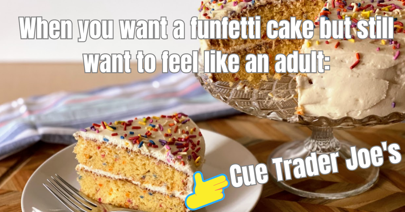 Trader Joe's New 5 Colorful Cake Mix Sucks the Fun Out of Funfetti