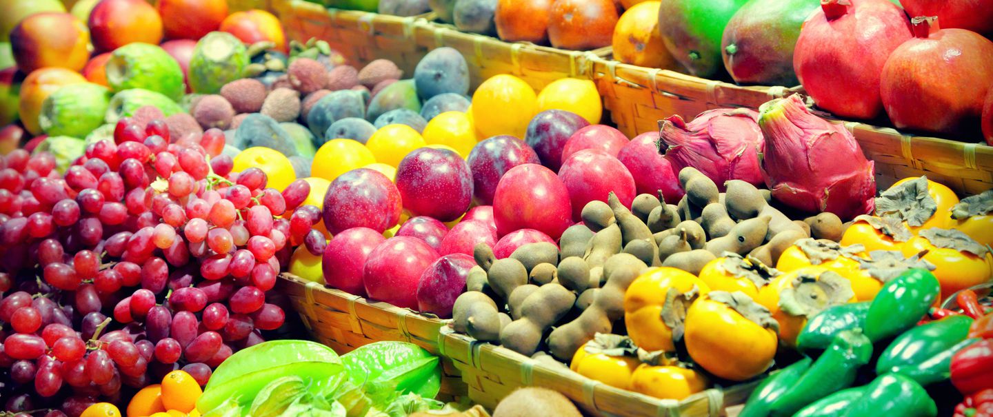 Fruits and vegetables