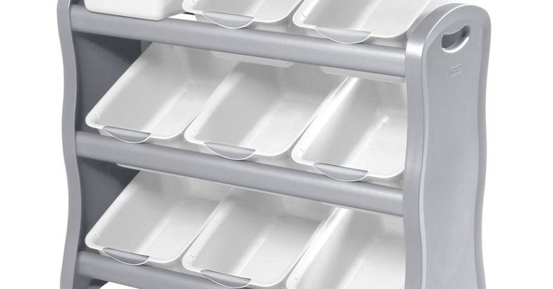 Sterilite 9-Bin Storage Rack