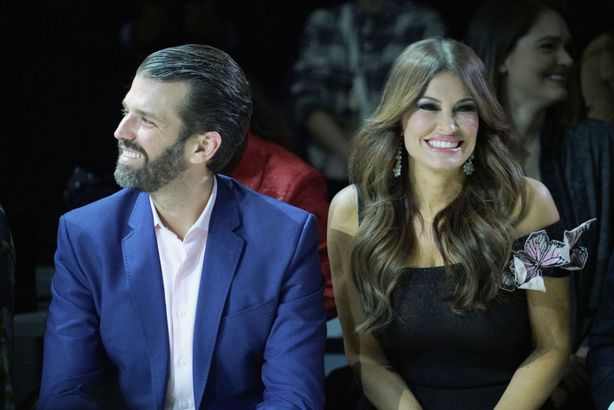 Kimberly Guilfoyle and Donald Trump Jr