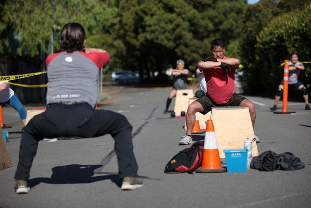 Socially Distanced Squats