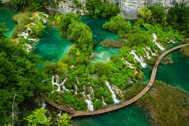 Plitvice Lakes National Park.
