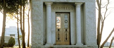 Grave site of Frank Costello at St. Michael's Cemetery