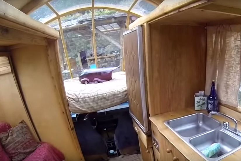 Gypsy Wagon Interior