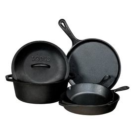 Lodge Cast Iron 5-Piece Set