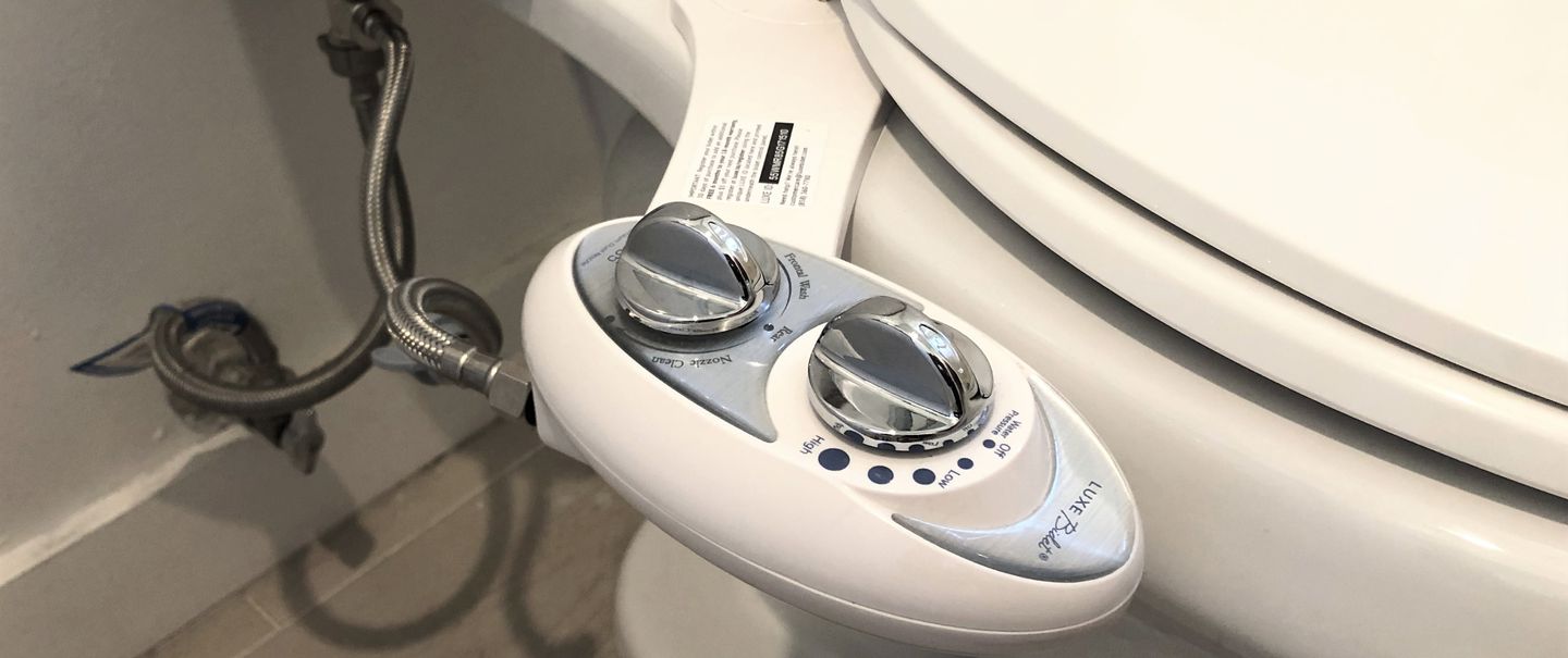 Luxe Bidet W85 Review Bidet Curious? Take the Plunge With This EasyToInstall Attachment