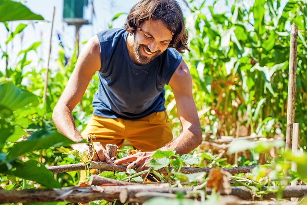 Organic Farm Worker