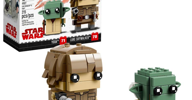 Lego Brickheadz Luke Skywalker And Yoda