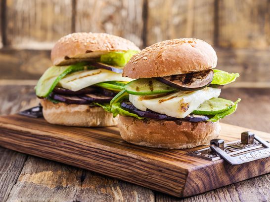 Grilled Halloumi Sandwich