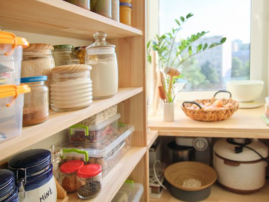 Organize Cupboards and Pantry