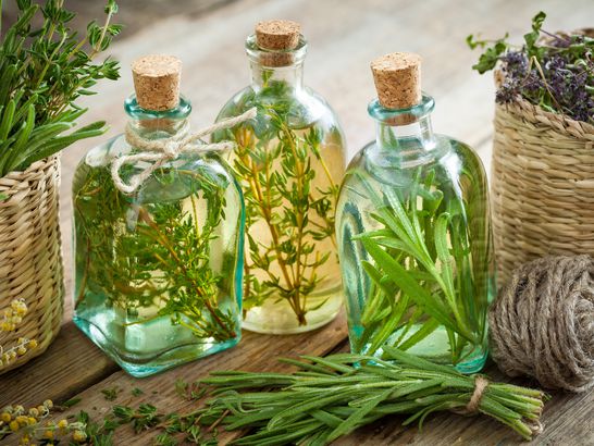 Infuse Oils With Leftover Herbs
