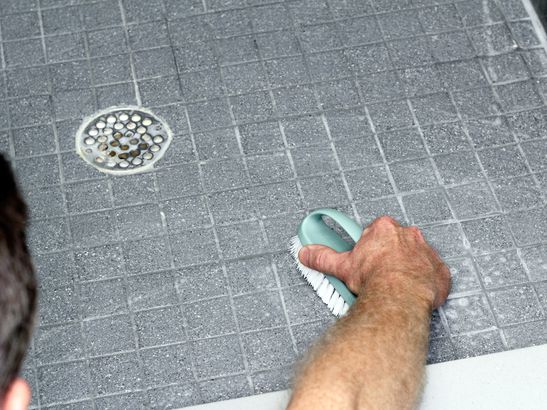 Cleaning Shower