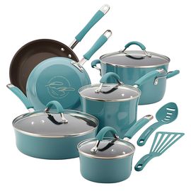 Rachael Ray Cucina Hard Enamel Nonstick 12-Piece Set