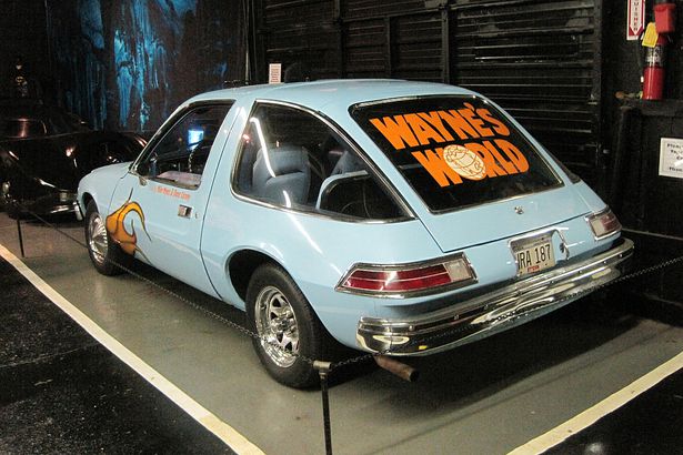 Wayne's World AMC Pacer clone at Rusty's TV & Movie Car Museum in Jackson, Tennessee
