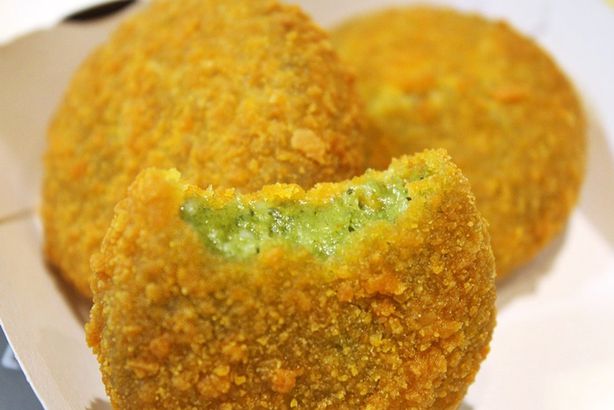 SPINACH PARMESAN CROQUETTES