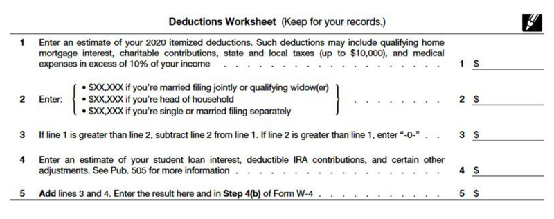 tax form