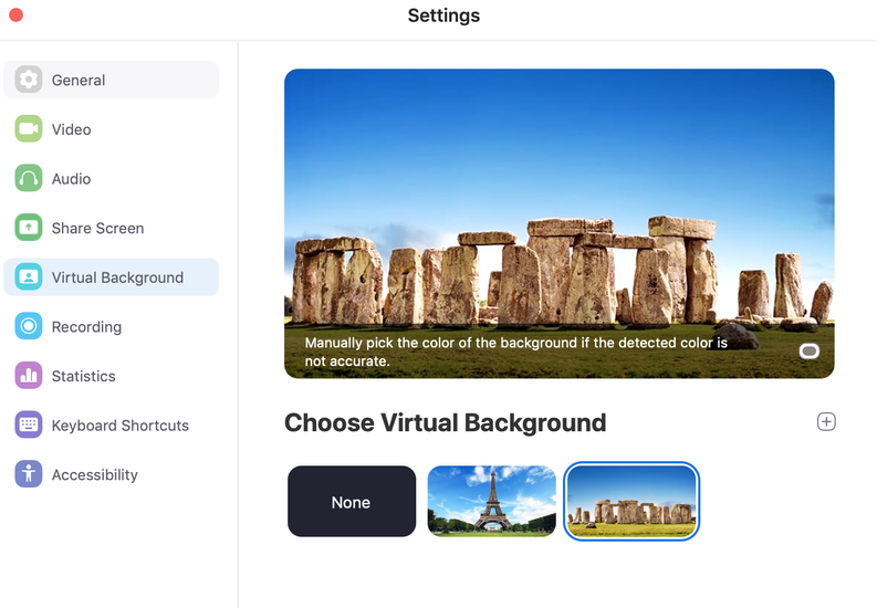 virtual background zoom