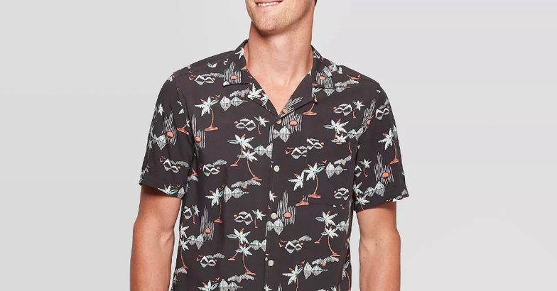 Goodfellow & Co. Men's Standard Fit Button-Down Shirt