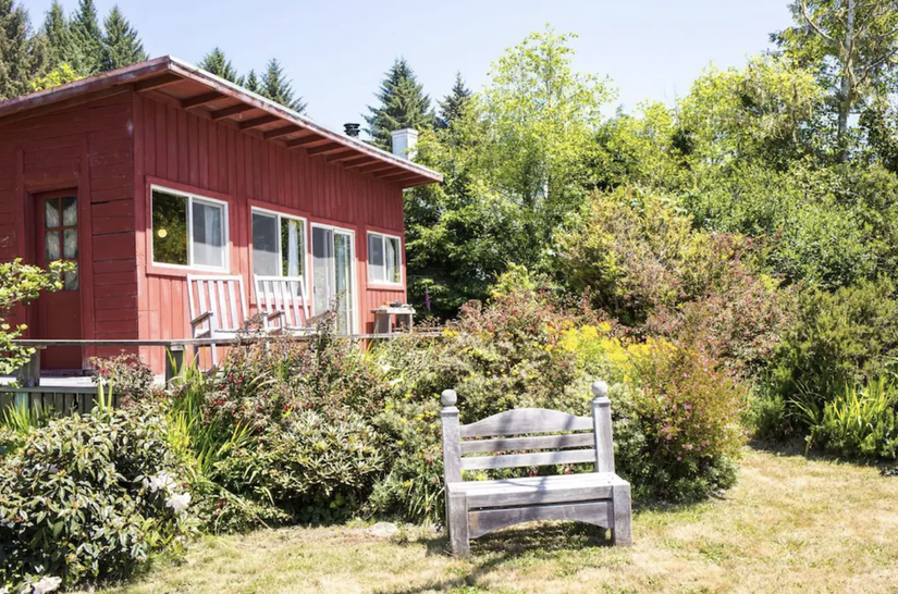 Cabin On Ocean Bluff