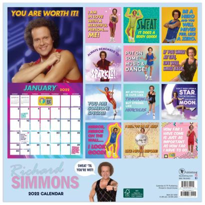 Richard Simmons Calendar