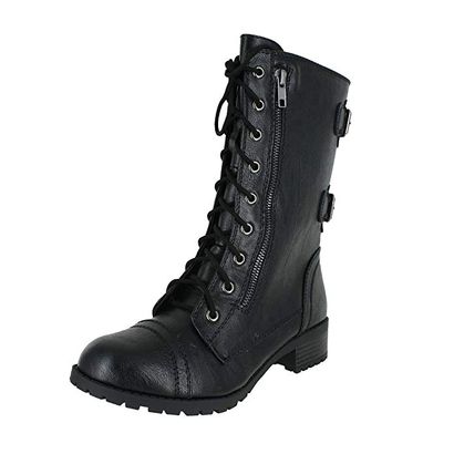 Soda Dome Mid-Calf Women's Combat Boots