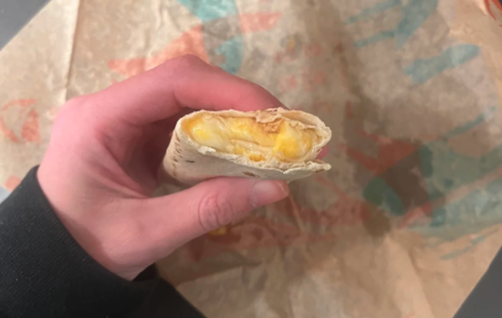 Taco Bell Cheesy Roll Up