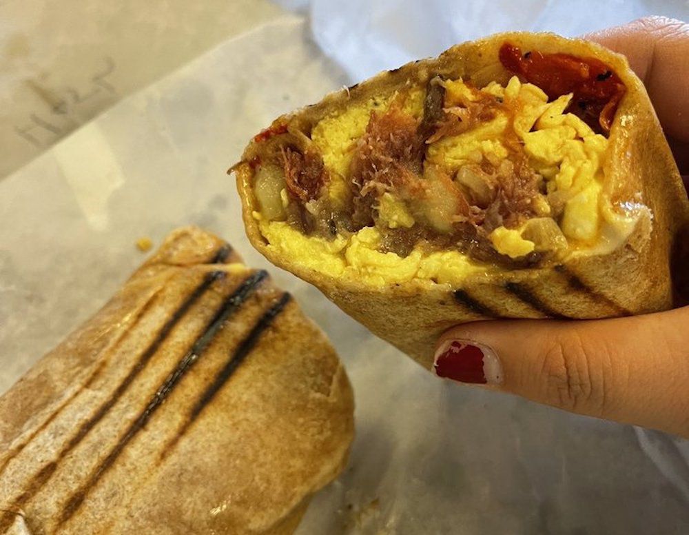 The Bridge Cafe Manchester Burrito
