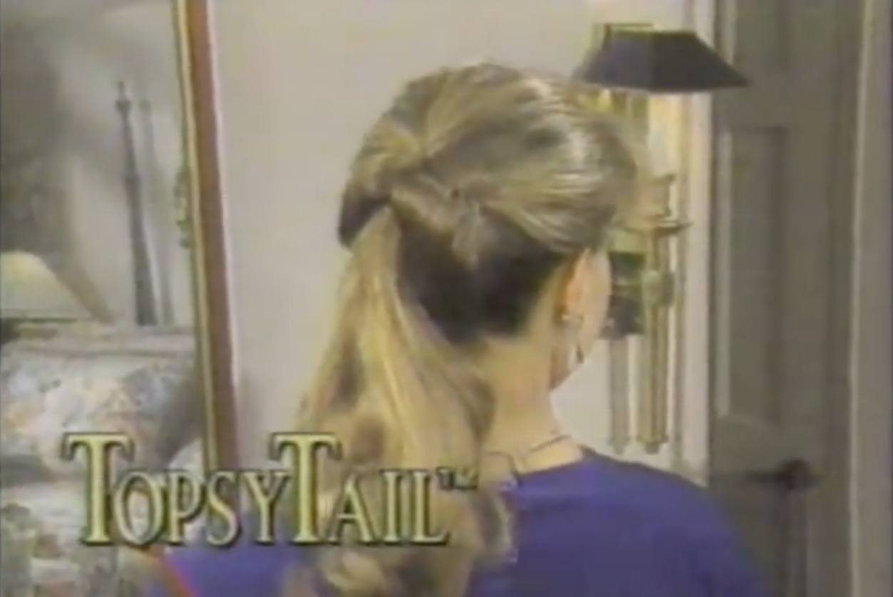 Topsy Tail Commercial, 1992