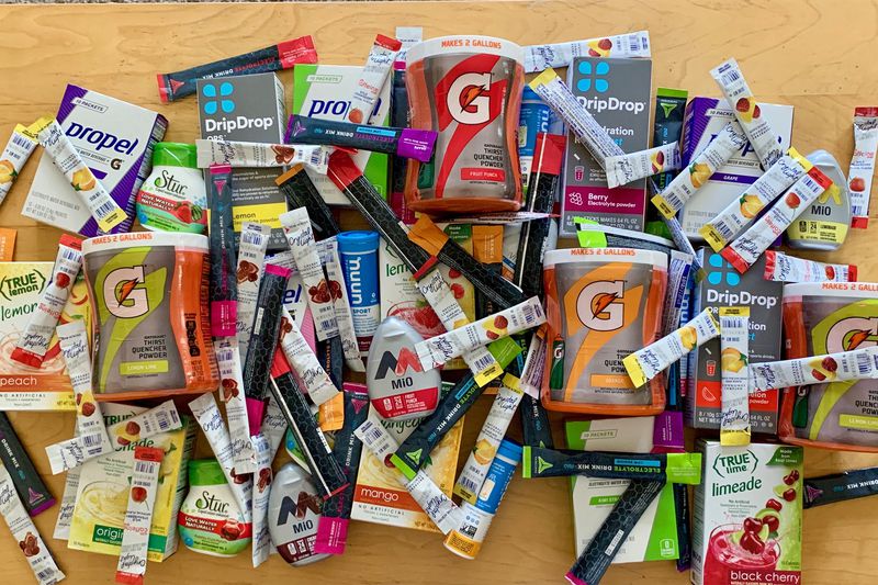 Water Flavoring Taste Test