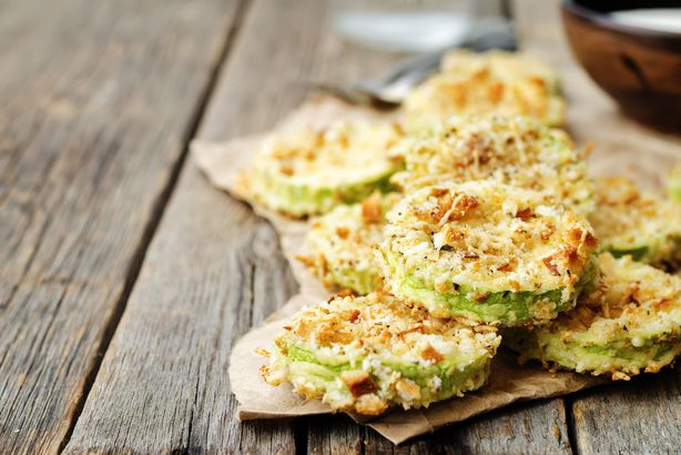 Zucchini Parmesan Chips