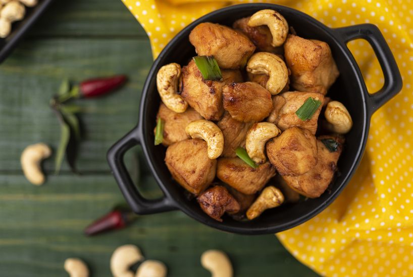 Keto Cashew Chicken