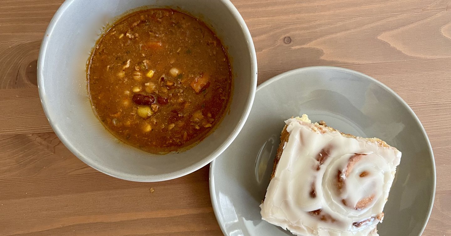 Chili and Cinnamon Rolls History & Taste Test