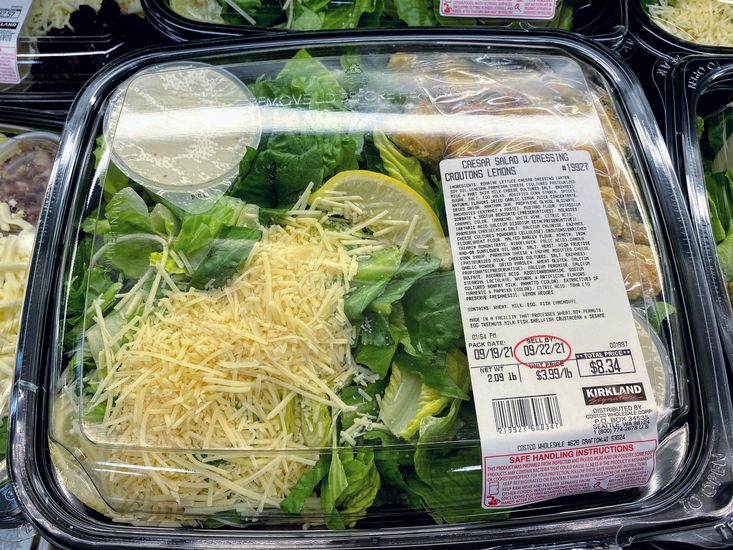 Costco Caesar Salad