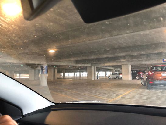 Parking Garage at Disneyland