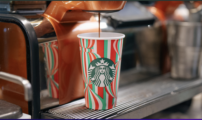 スターバックス　ホリディ　ピン　海外限定　Starbucks holiday Experience the magic of Starbucks holiday drinks around the