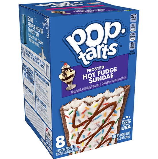 Frosted Hot Fudge Sundae pop-tarts
