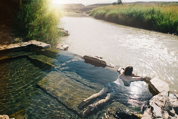 Hot springs in Big Bend