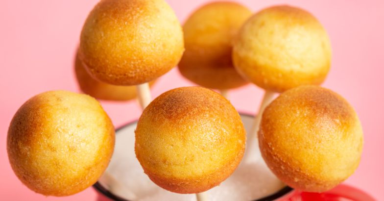 cake balls in mug