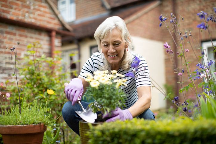 21. Garden for people for money