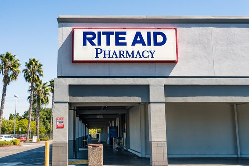 Rite Aid pharmacy entrance, Santa Clara, CA