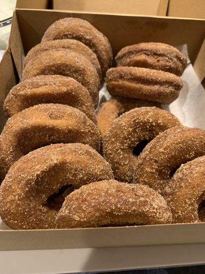 Cider donuts