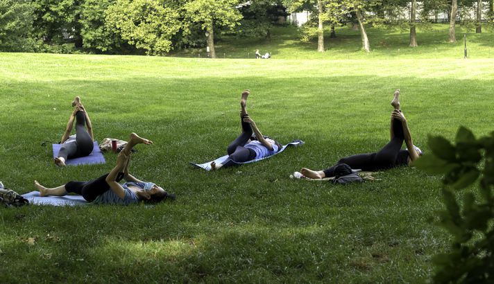 Yoga in the Park