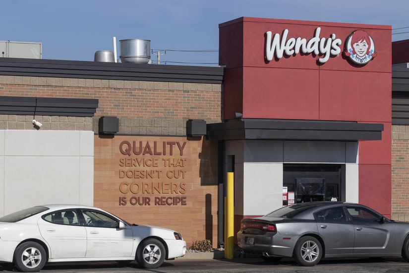 Wendy's Retail Location. Wendy's is an International Fast Food Restaurant Chain.