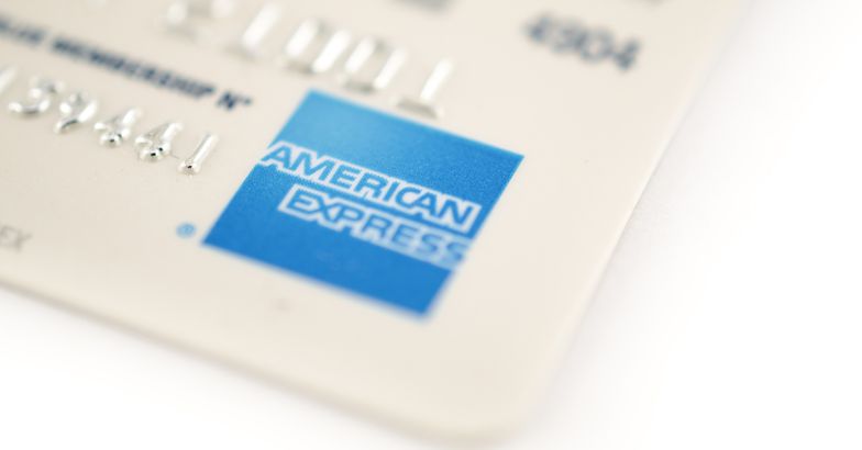 american express card, close-up