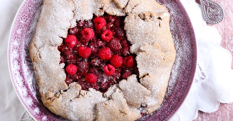 berry galette