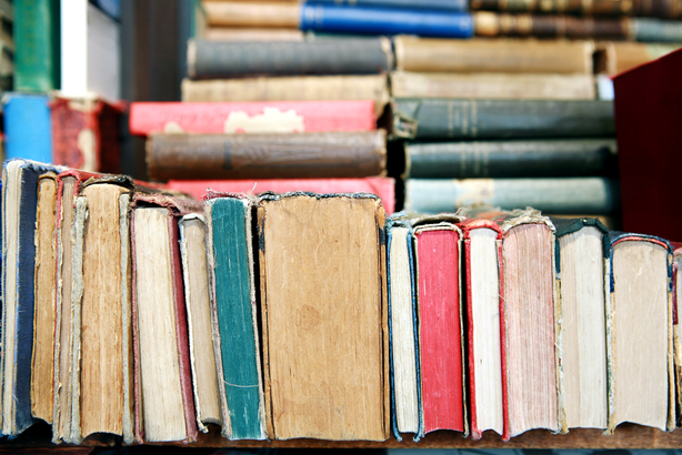 old vintage books